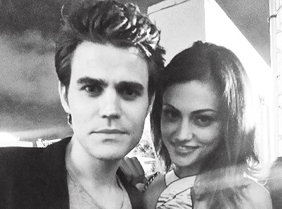 Paul Wesley, Phoebe Tonkin, Twit Pic Paul Wesley, Phoebe Tonkin, Twit Pic